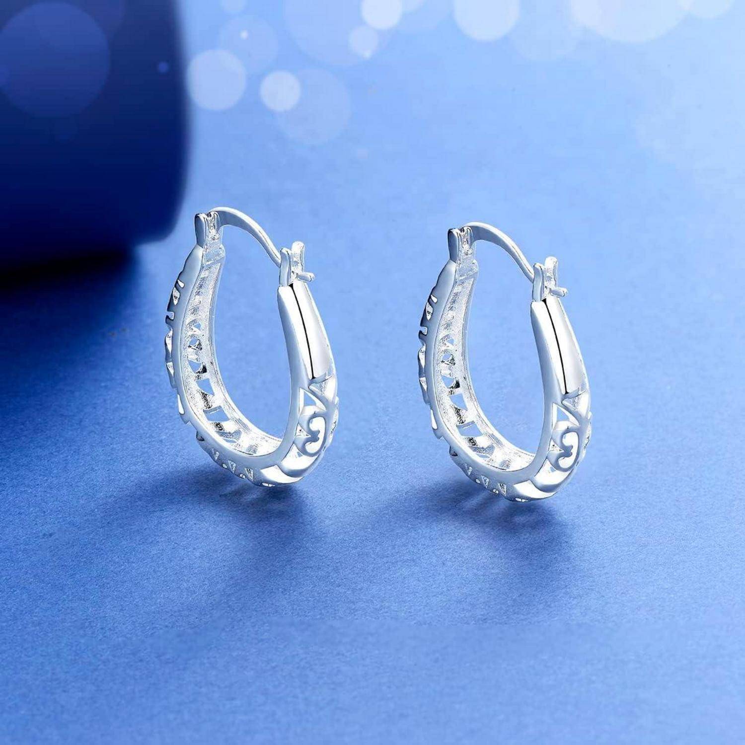 Modische S925 Silber Damen Ohrstecker Elegant Exquisite Kristalle Damenohrringe Ohrringe Damenschmuck