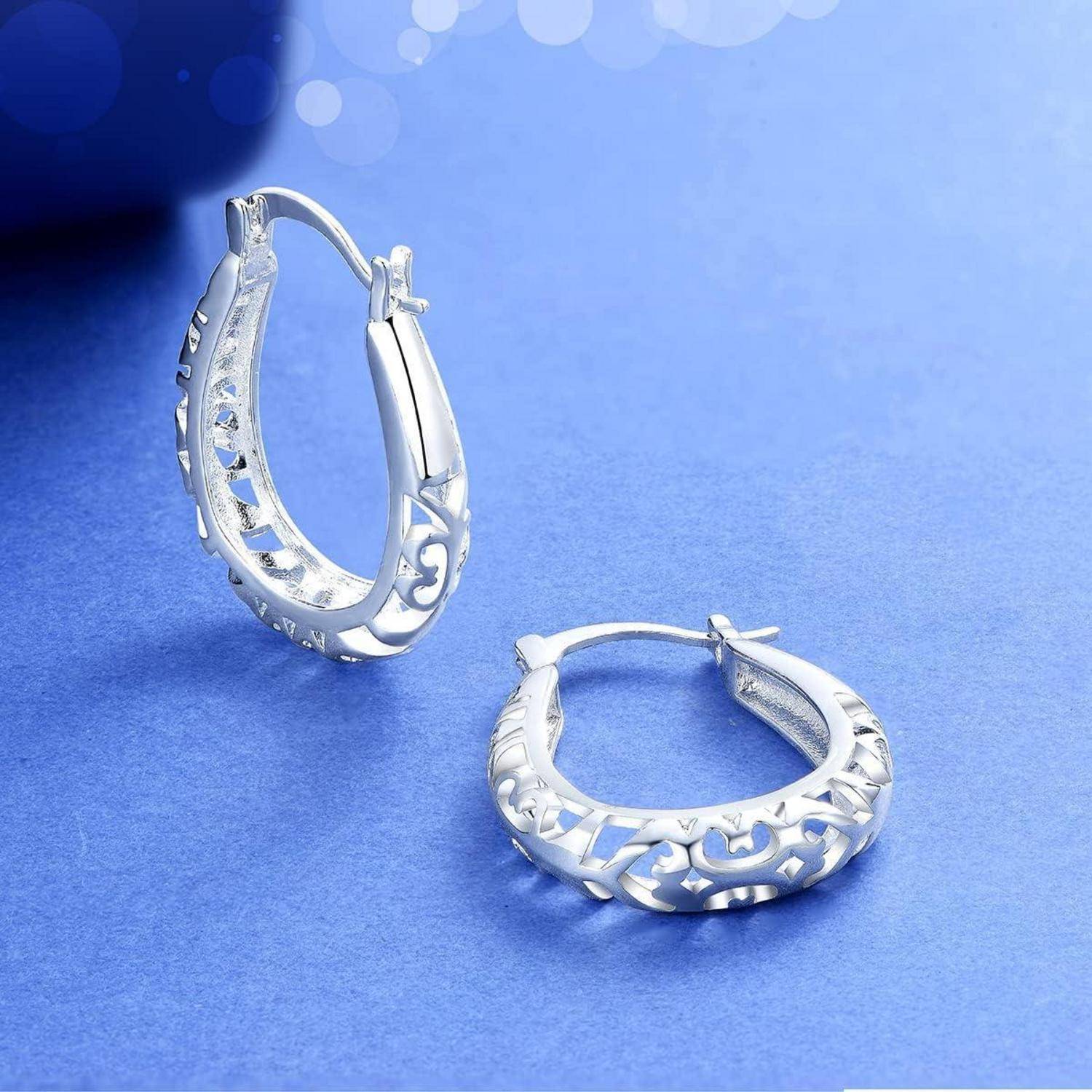 Modische S925 Silber Damen Ohrstecker Elegant Exquisite Kristalle Damenohrringe Ohrringe Damenschmuck
