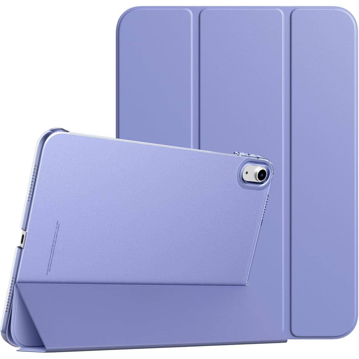 TiMOVO Hülle für iPad (A16) 11 Generation 11 Zoll 2025/iPad 10 Generation 10,9 Zoll 2022, Unterstützt Auto Schlaf/Aufwach Schutzhülle, Transluzent