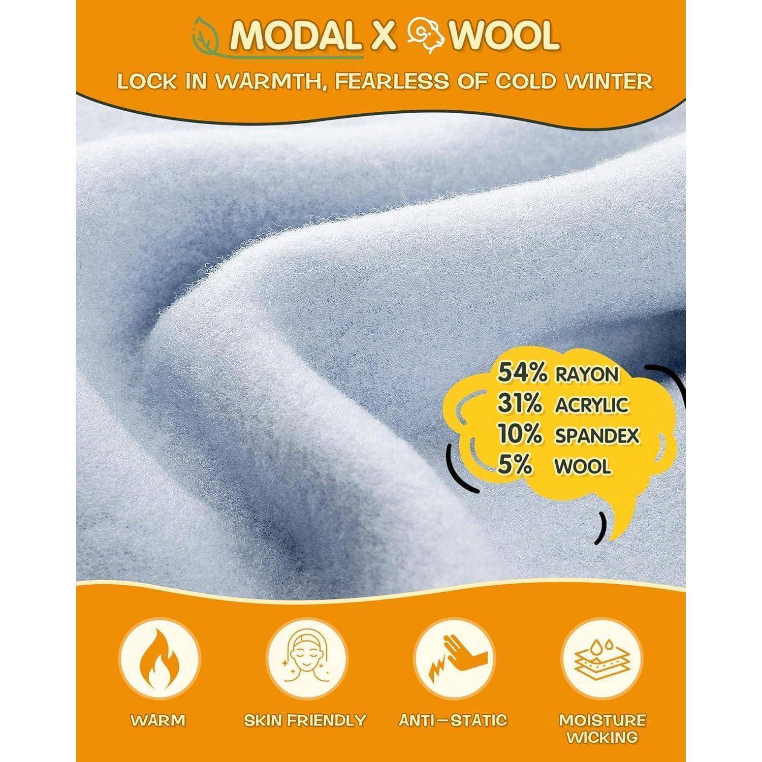 Werbegrafik für Stoff „Modal x Wolle