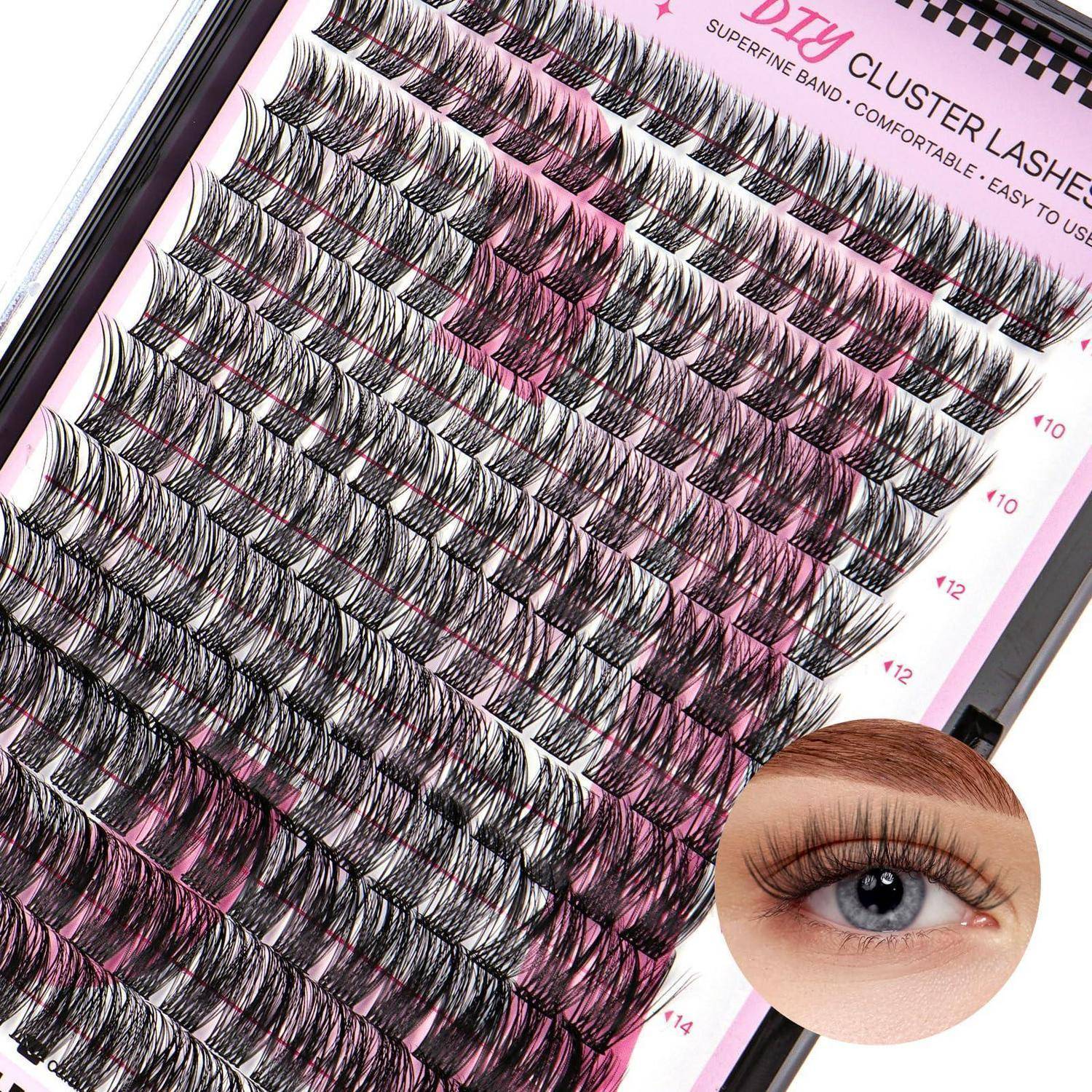 Packung mit „D3W Cluster Lashes