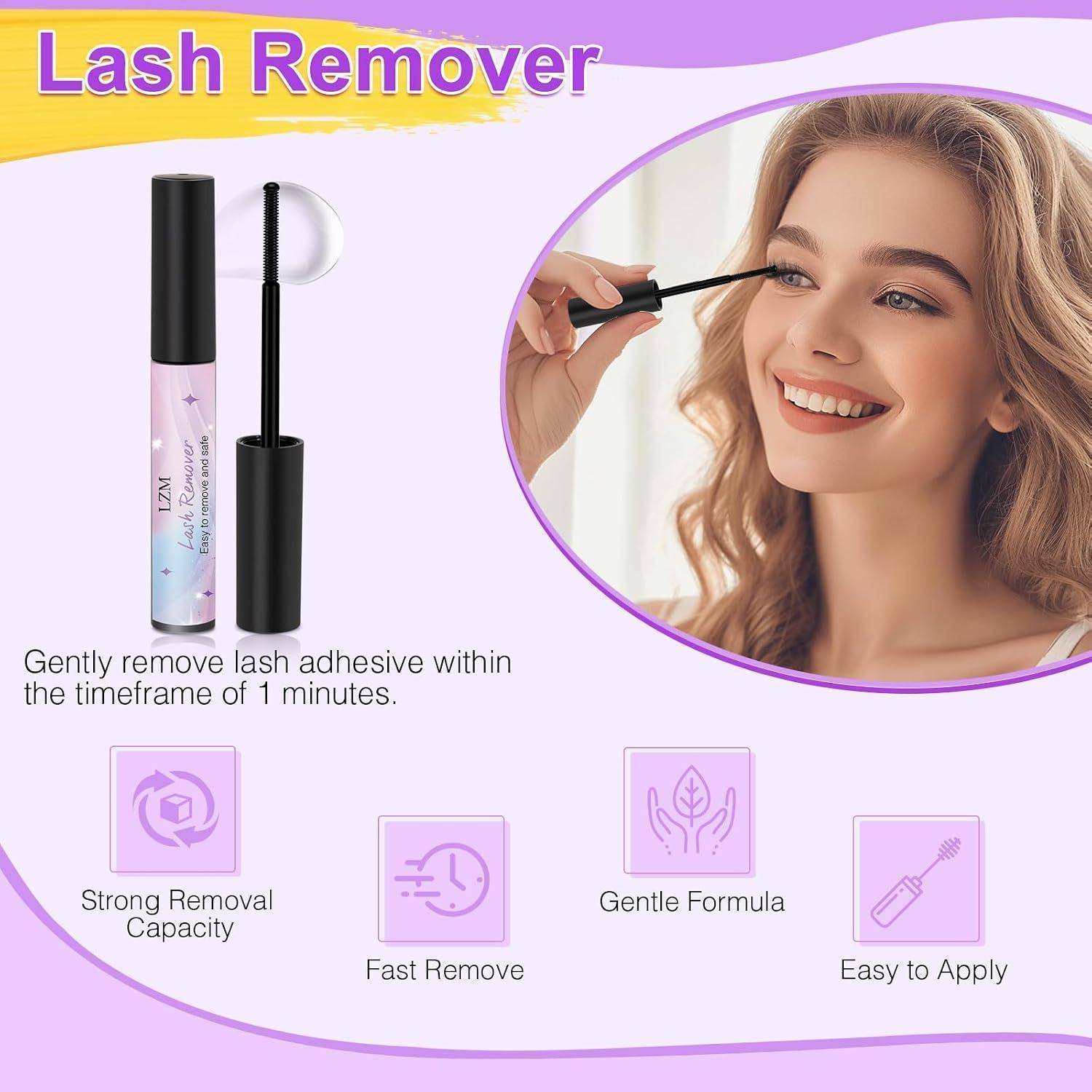 Werbegrafik für „Lash Remover