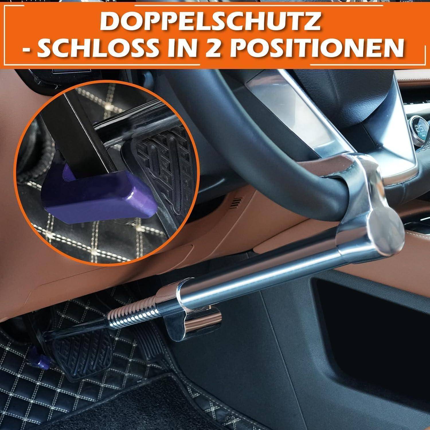Diebstahlschutz - Schloss in 2 Positionen
