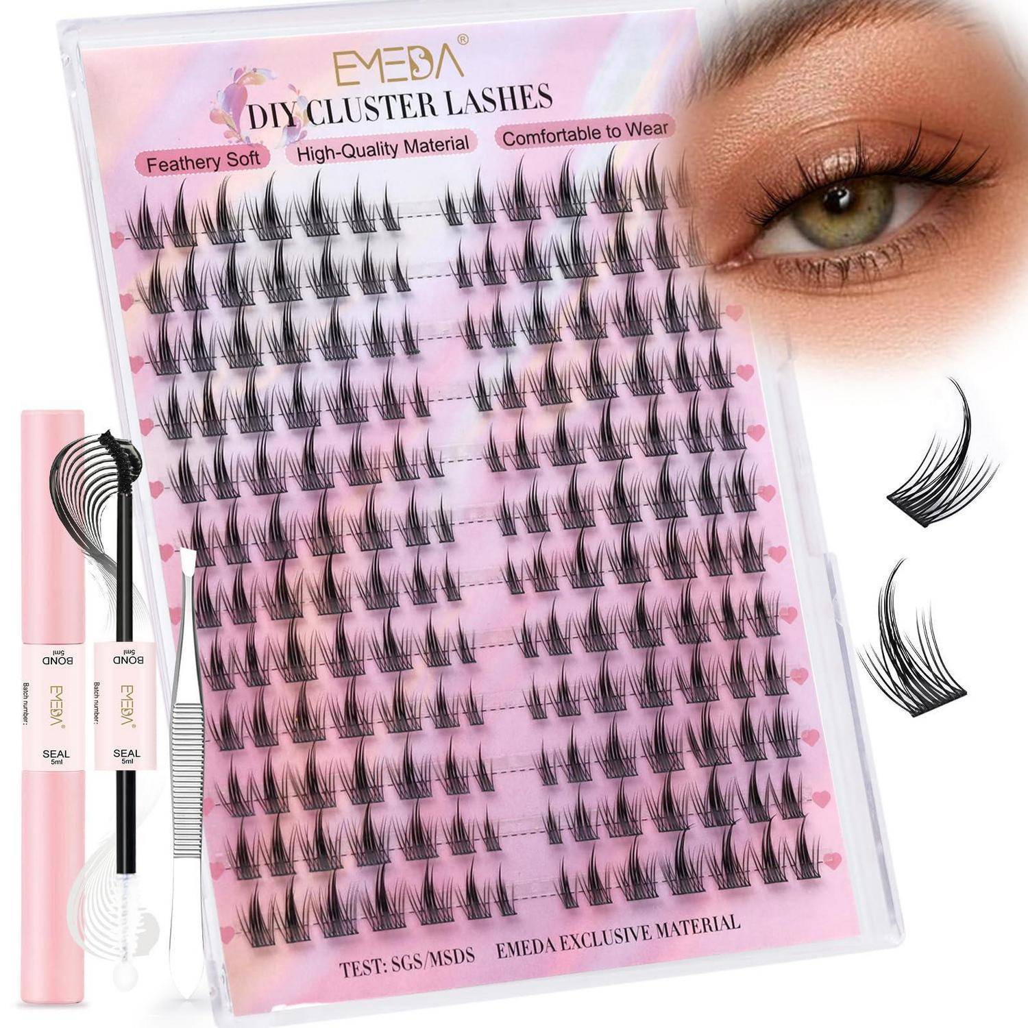 Verpackung für „EMEDA DIY Cluster Lashes