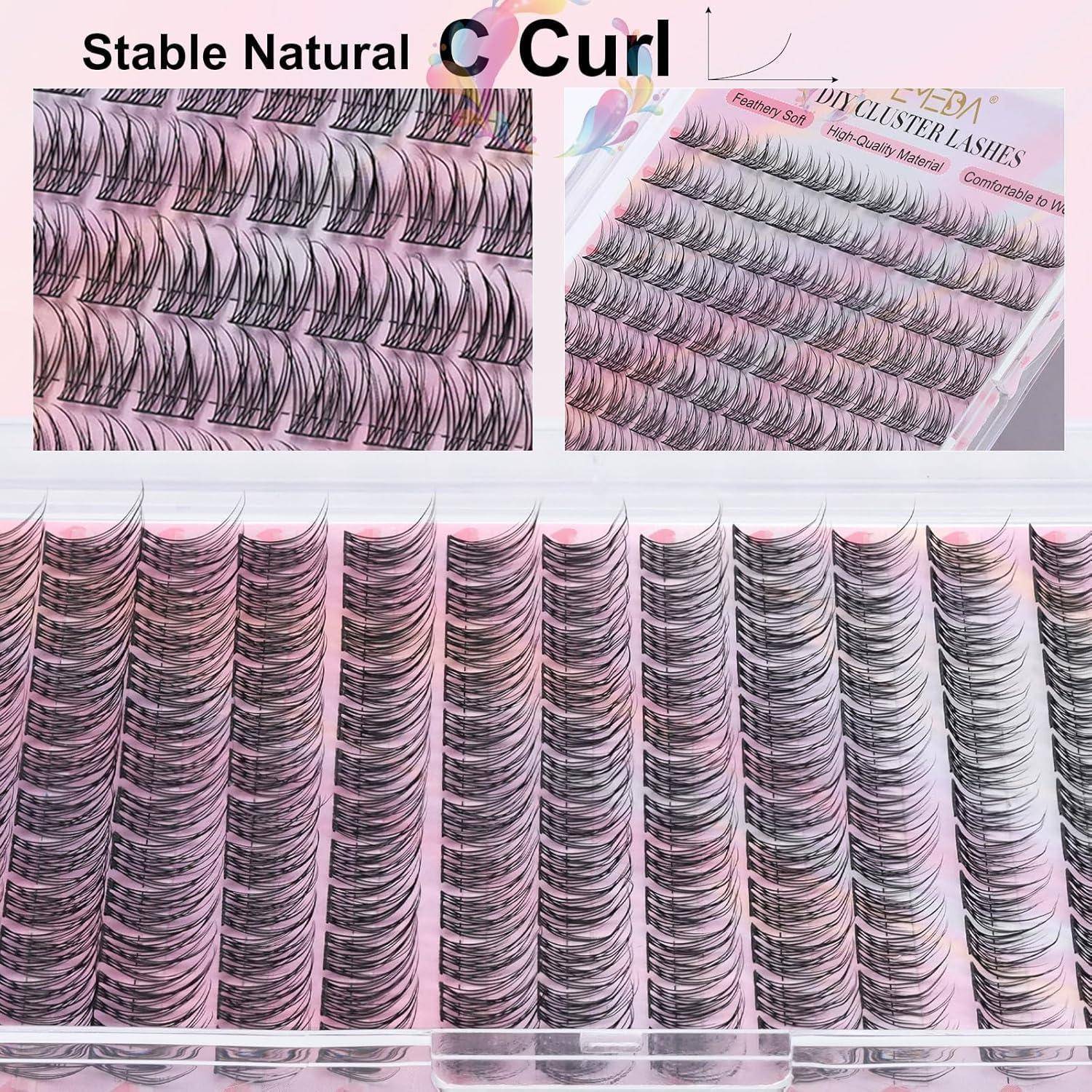 Produktcollage mit rosa-schwarzen 