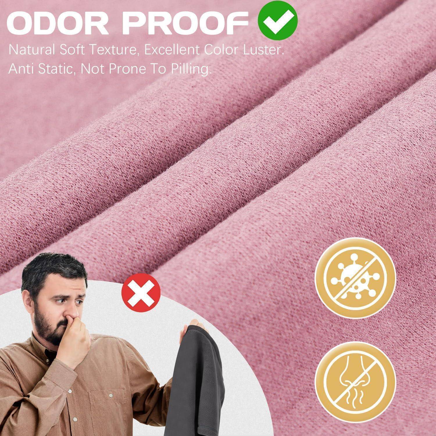 Anzeige für rosa Stoff mit der Bezeichnung „GERUCHSFEST