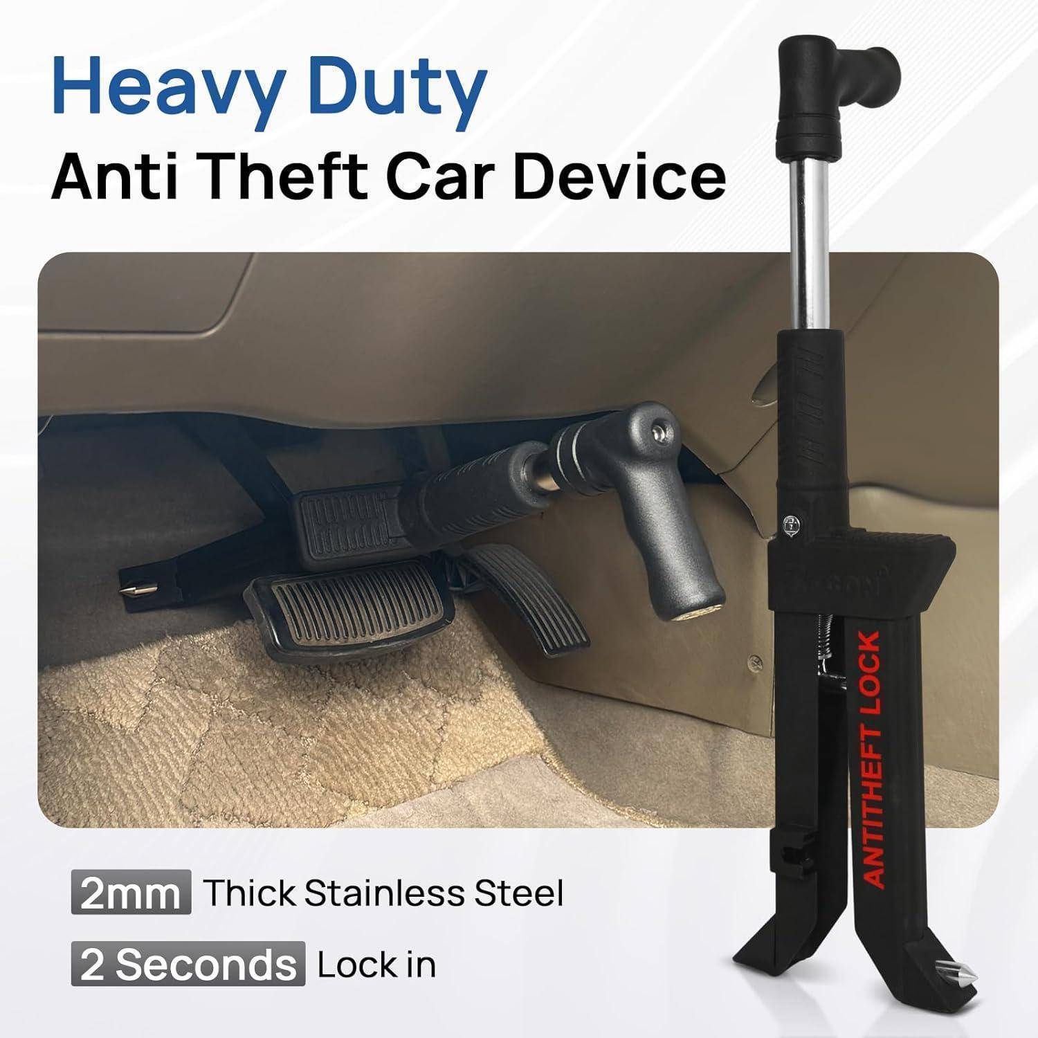 Werbung für ein „Hochbelastbares Anti-Diebstahl-Autogerät
