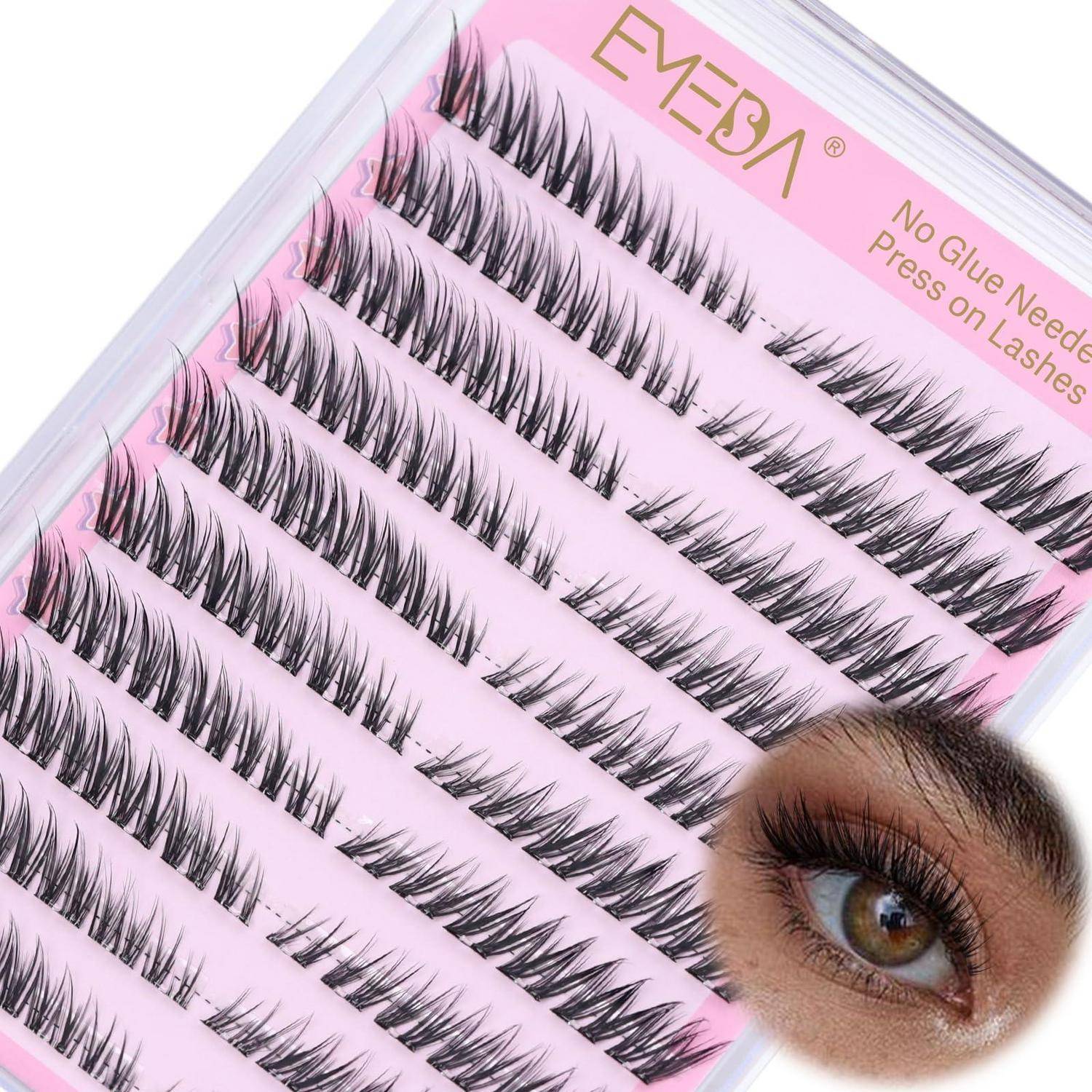 Packung mit falschen Wimpern mit der Bezeichnung 