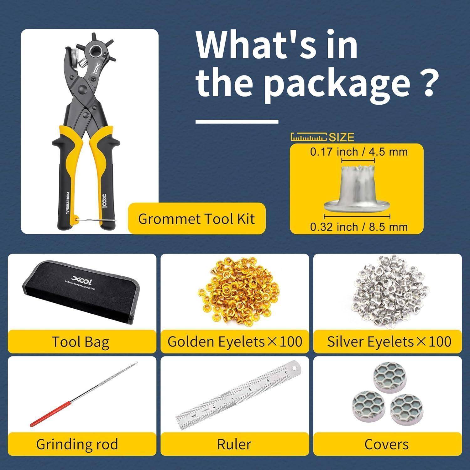Infografik mit dem Titel „Was ist im Paket?