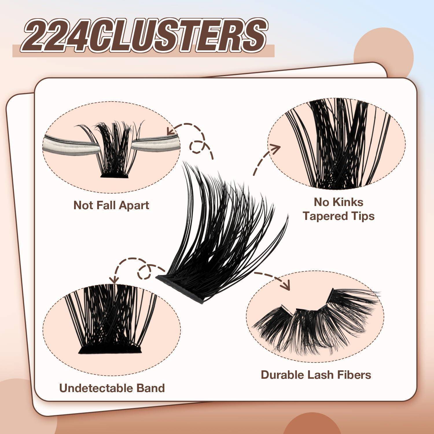Werbegrafik für „224CLUSTERS