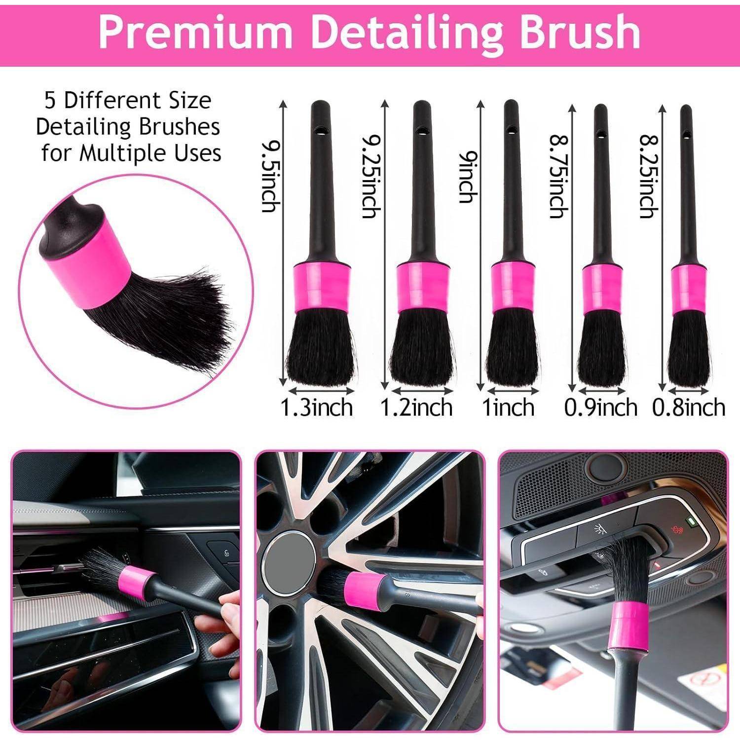 Grafikdesign für Produkt „Premium-Detailing-Bürste