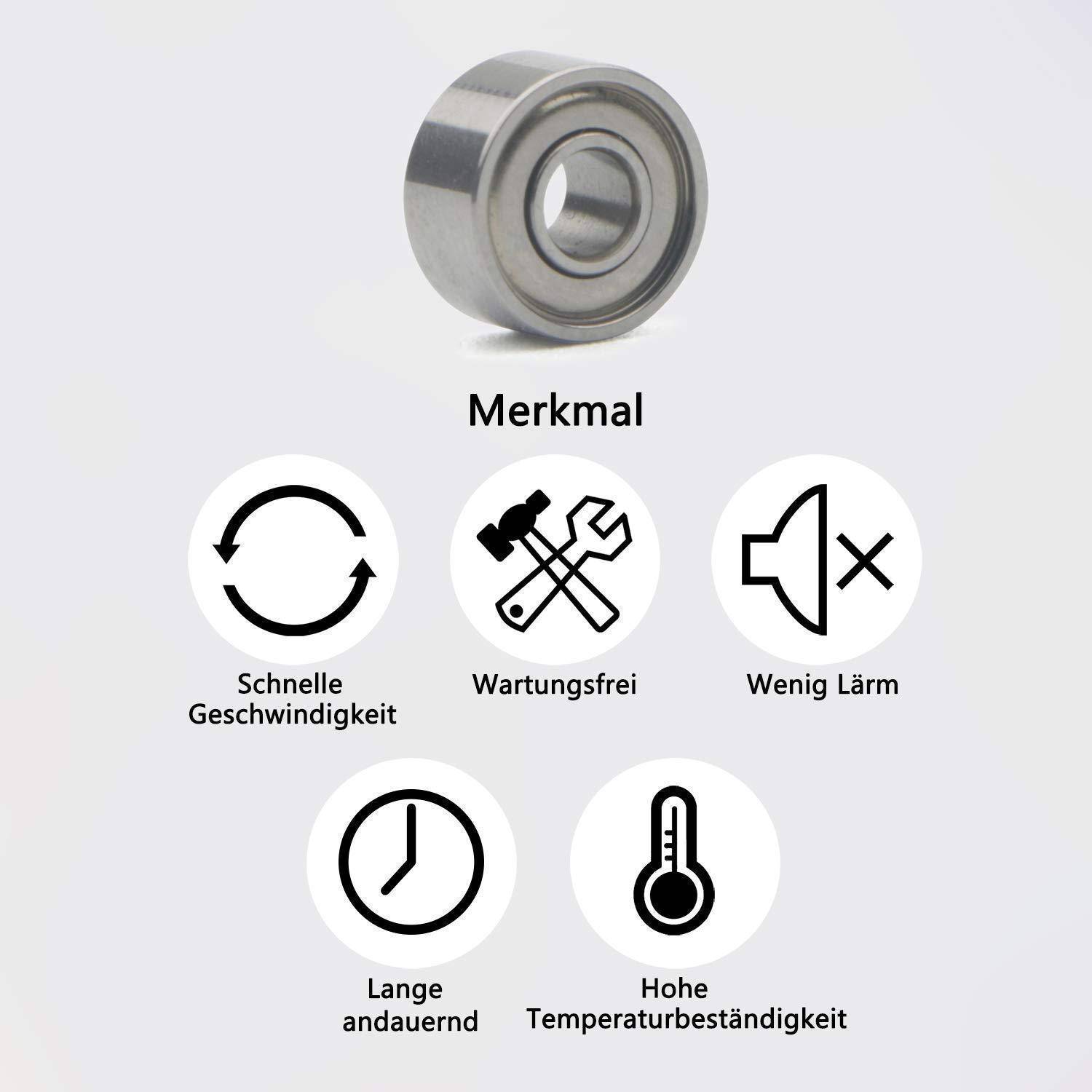 Kugellager mit Bezeichnung „Merkmal