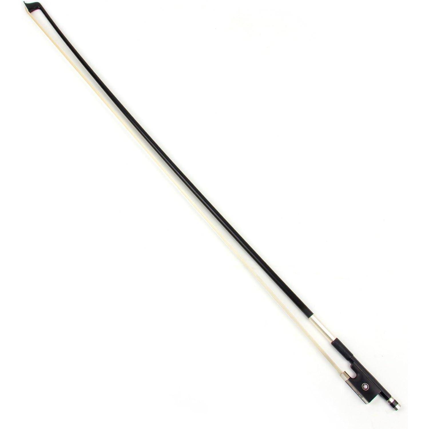 Schwarzes stiftförmiges Schreibinstrument mit einem langen, dünnen Schaft und einer Spitze, diagonal auf weißem Hintergrund dargestellt.