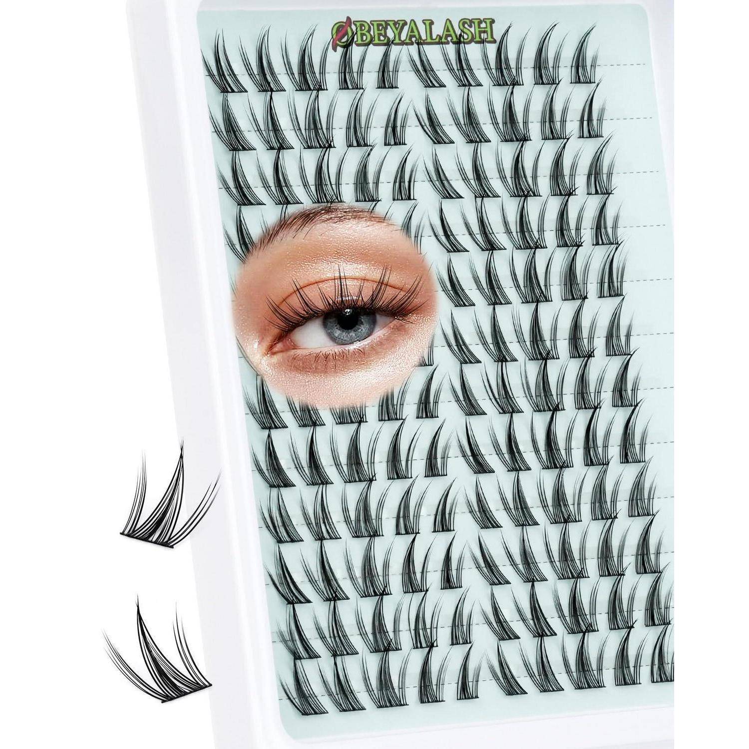 Packung mit künstlichen Wimpern mit der Bezeichnung „OBEYALASH