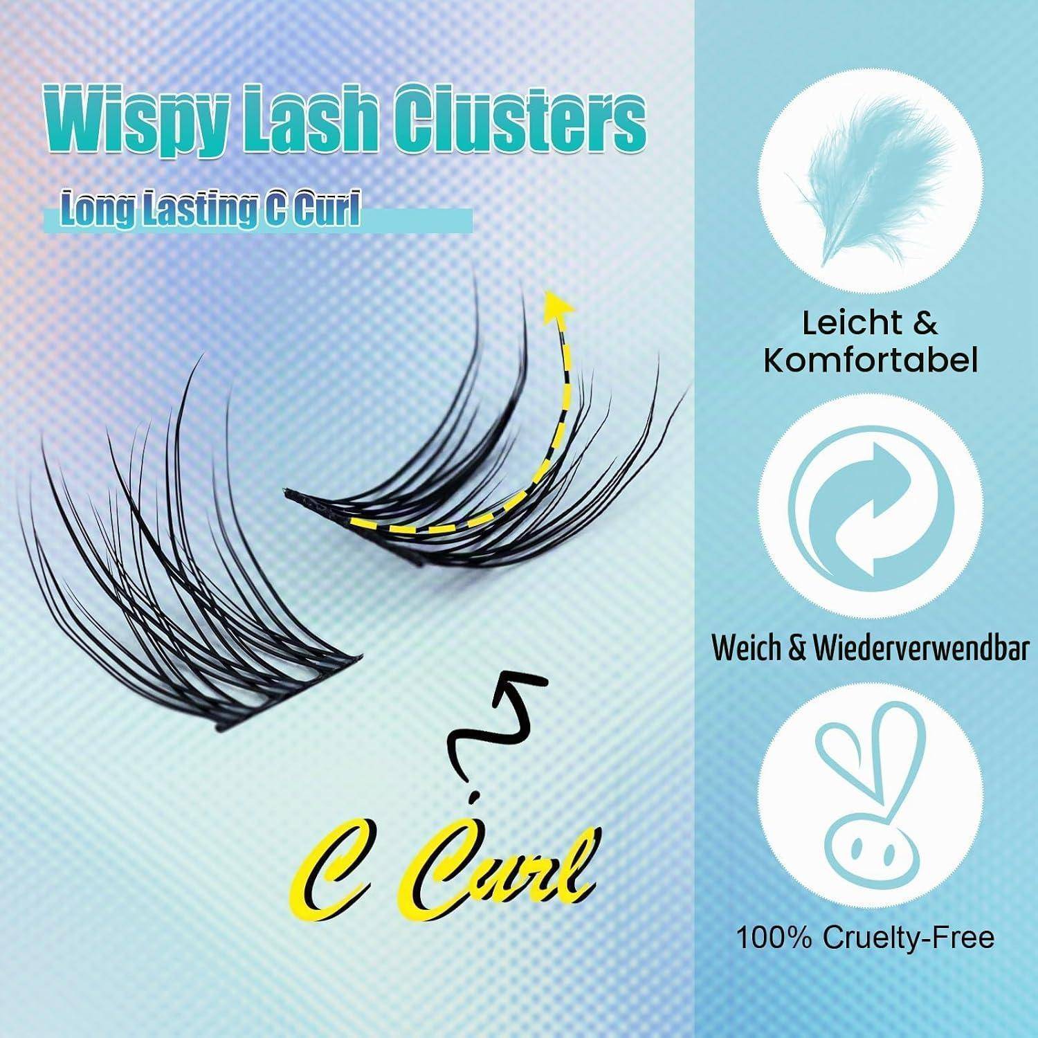 Anzeige für „Wispy Lash Clusters