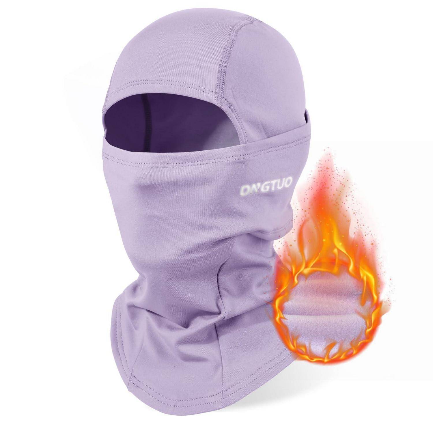 Violette flammschutz-Sturmhaube mit Gesichtsöffnung und 