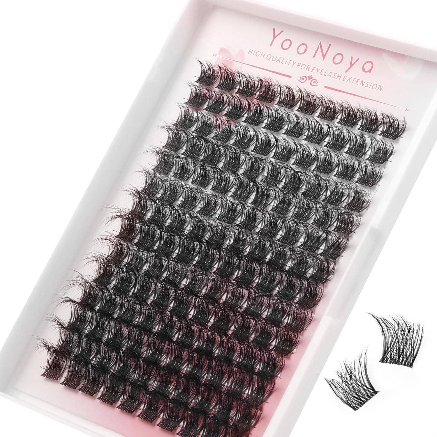 Packung mit falschen Wimpern mit der Bezeichnung 