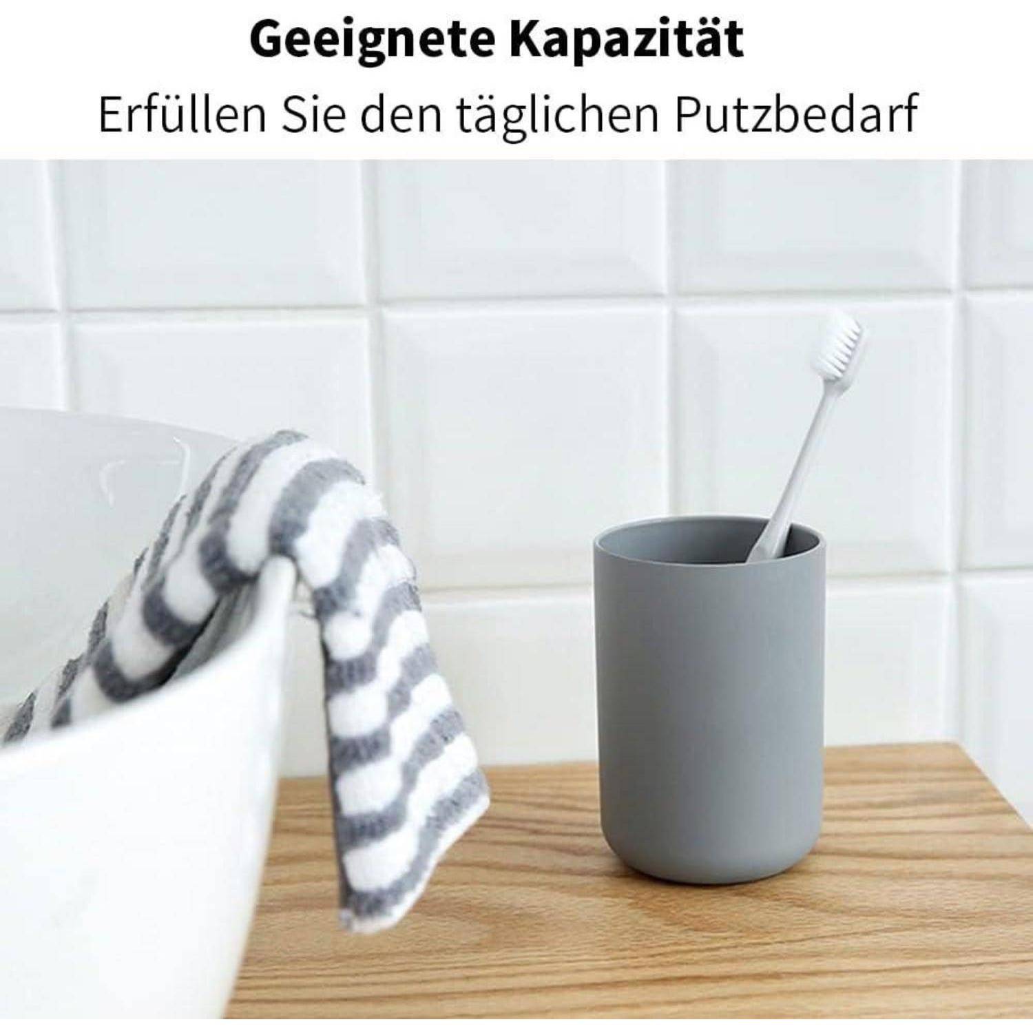 Badezimmerprodukt-Bild mit deutschem Text „Geeignete Kapazität