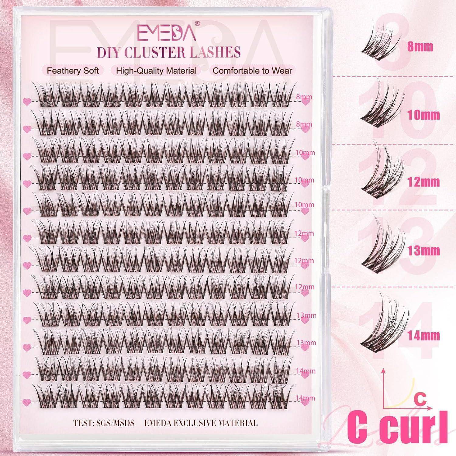 Produktverpackung für „EMEDA DIY CLUSTER LASHES