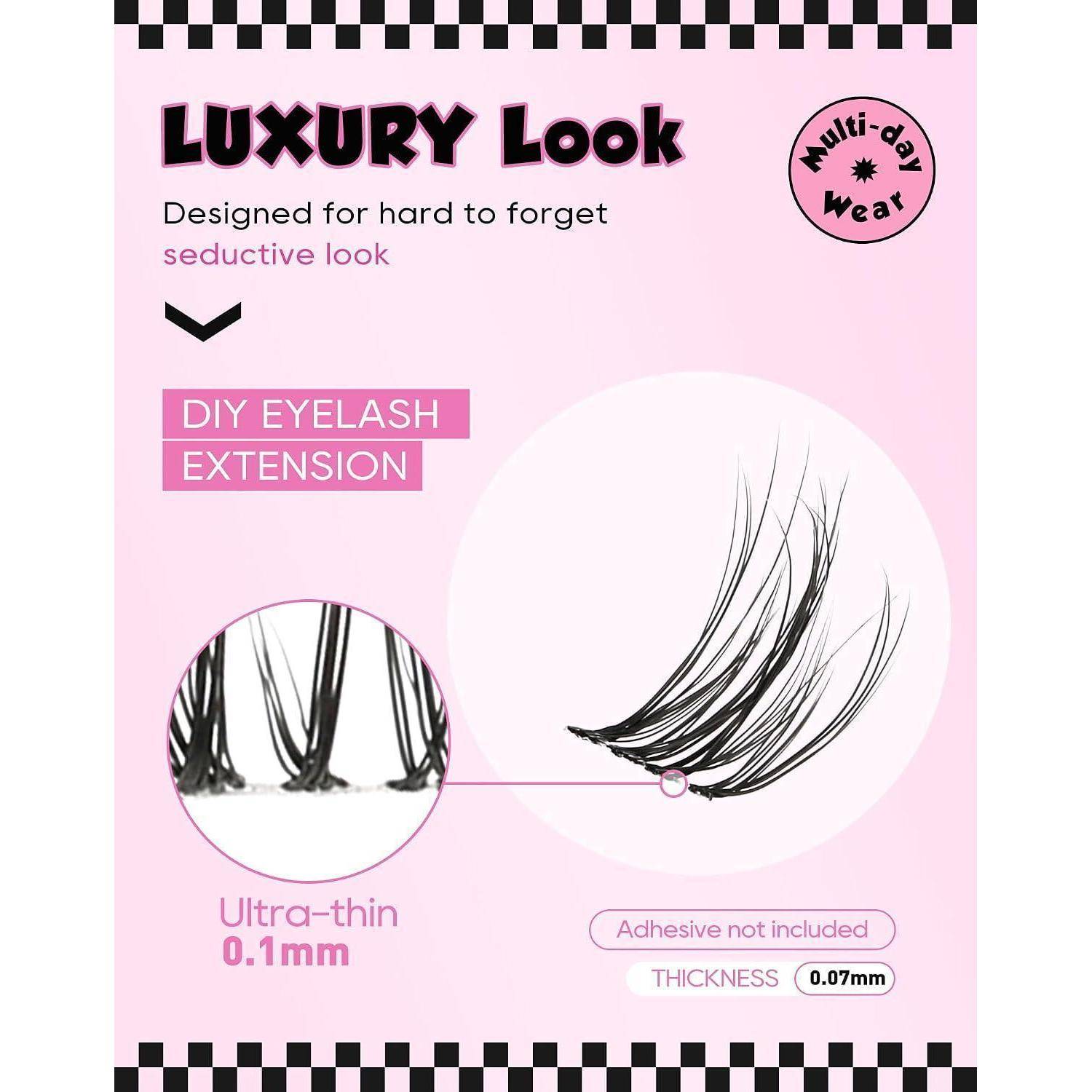 Rosa Verpackung für „Luxury Look