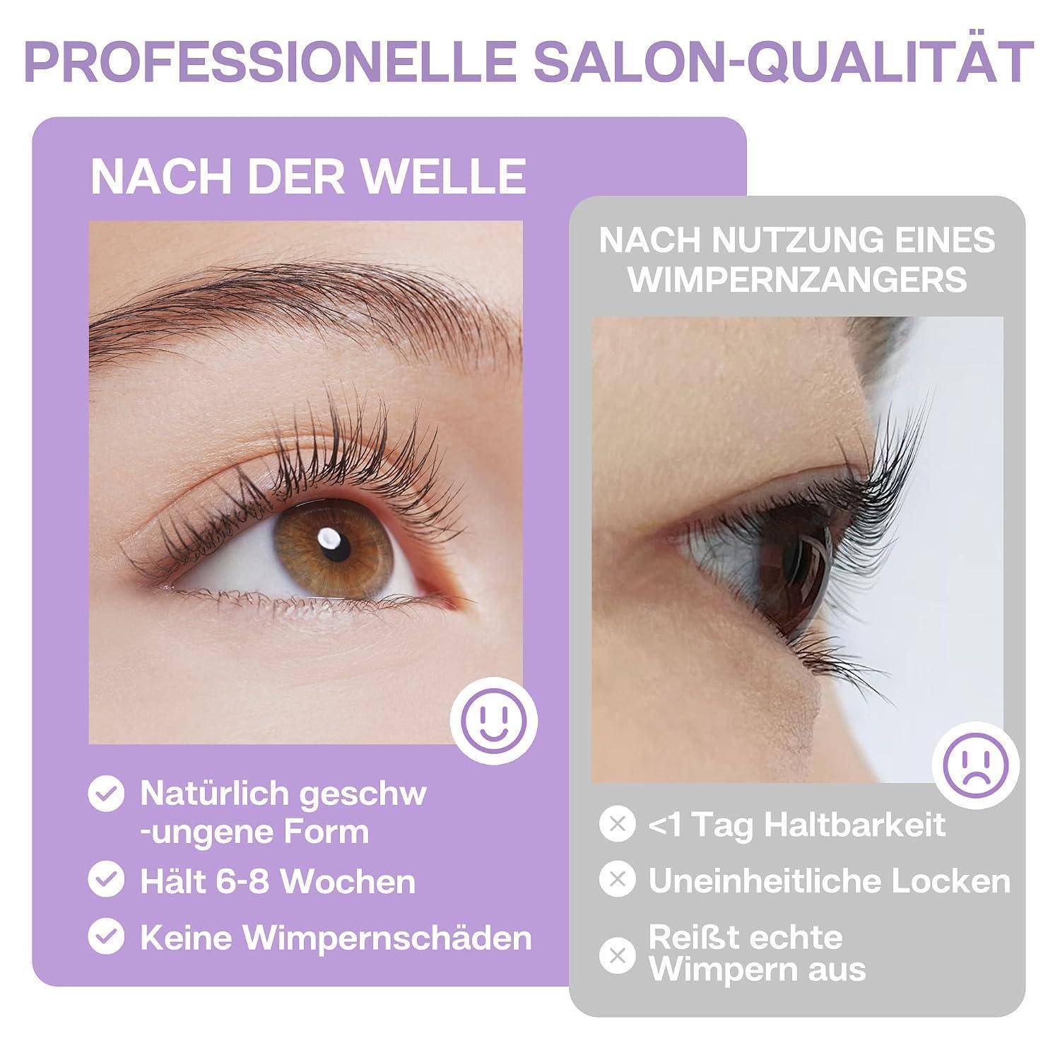 CALAILIS Wimpernlifting Set, 2025 Aktualisiertes Lash Lifting Set, Wimpernverlängerung Kit Professionell, Wimpern Lifting Natürliche & Dickere, Geei
