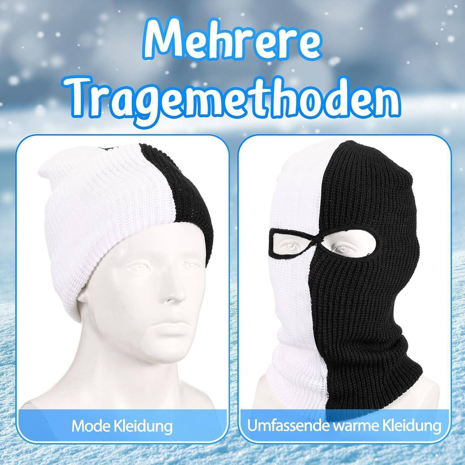 Werbegraik mit dem Titel „Mehrere Tragemethoden