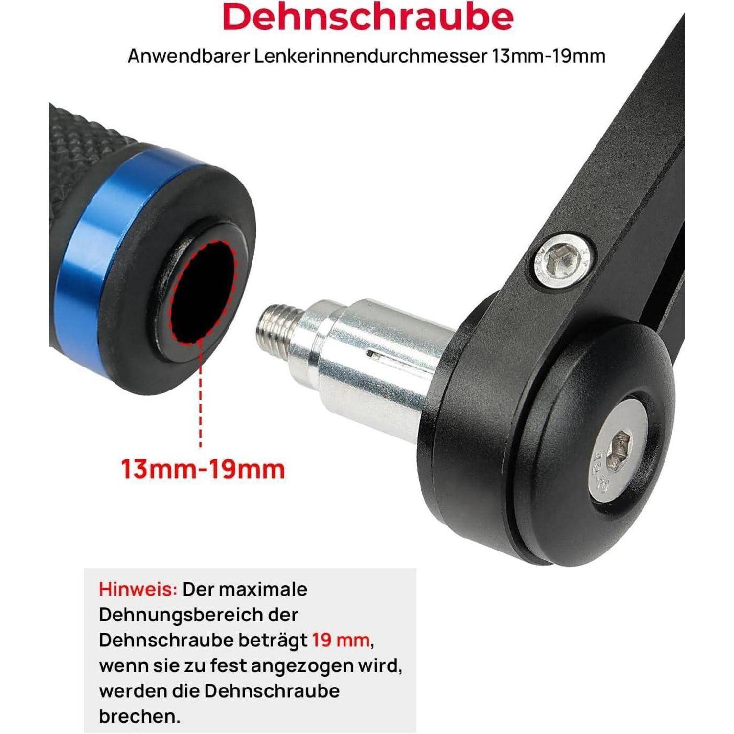 Produktbild einer verstellbaren Dehnschraube mit der Bezeichnung „Dehnschraube