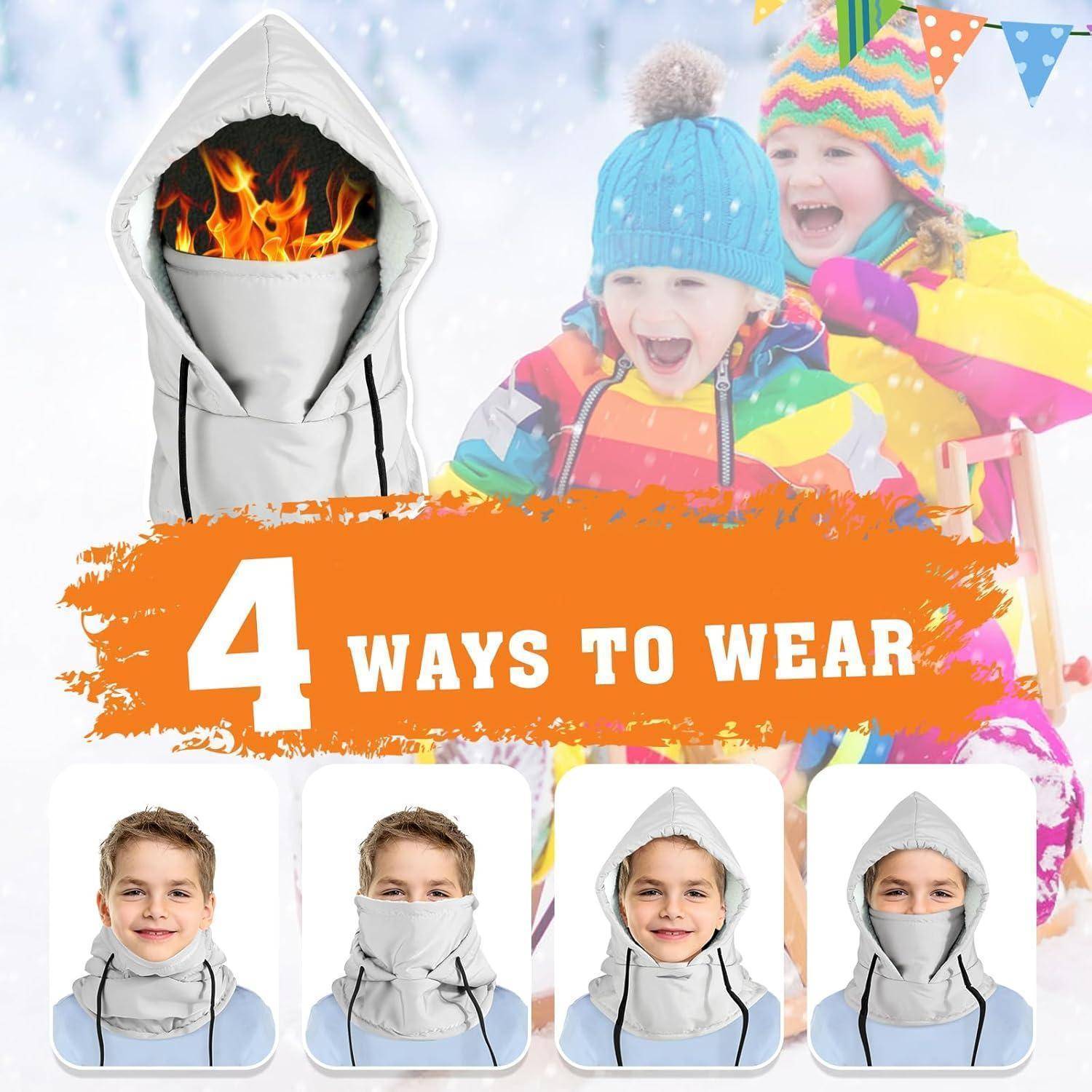 Werbeplakat mit dem Titel „4 WEGE ZUM TRAGEN