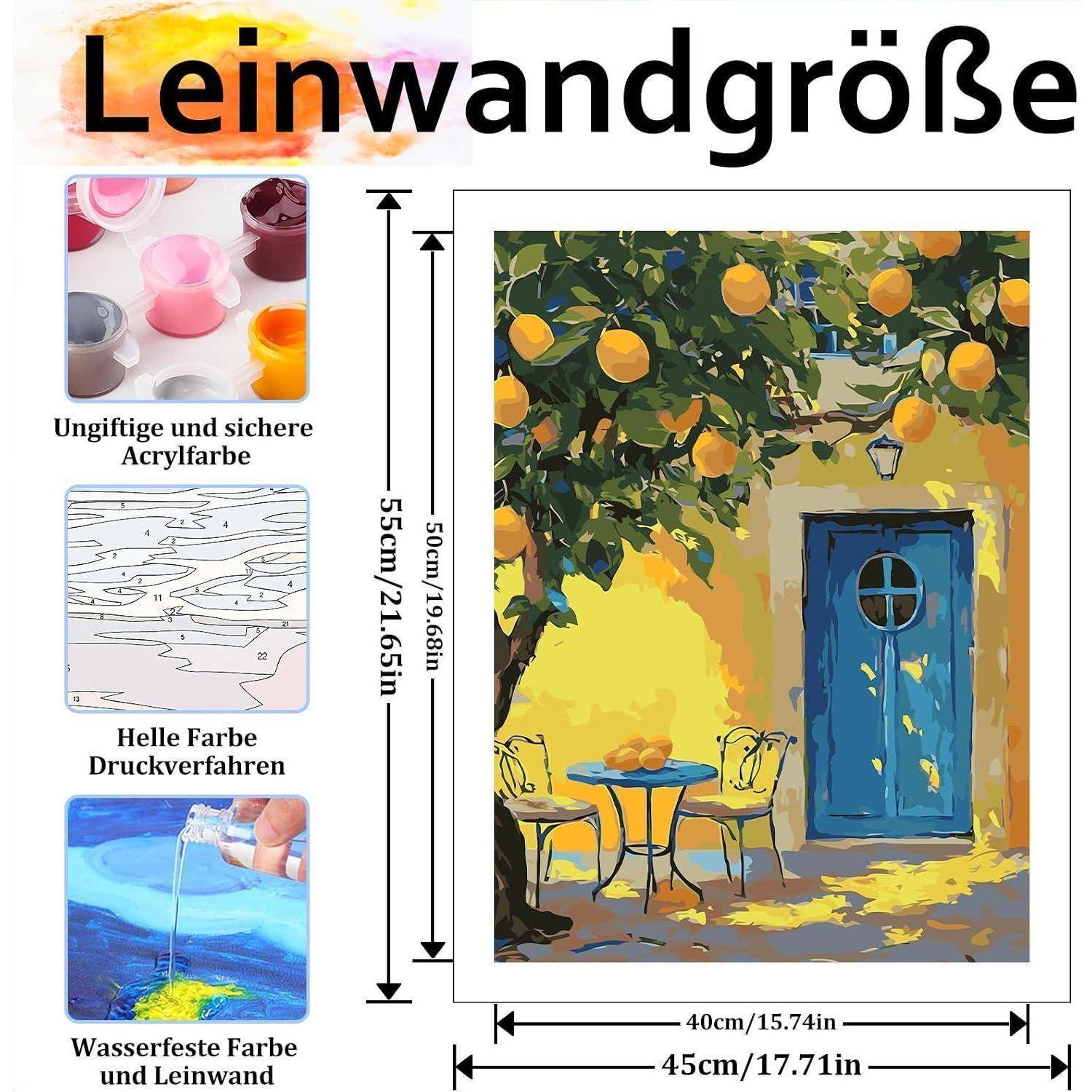 Poster mit Leinwandgröße „40 cm x 50 cm