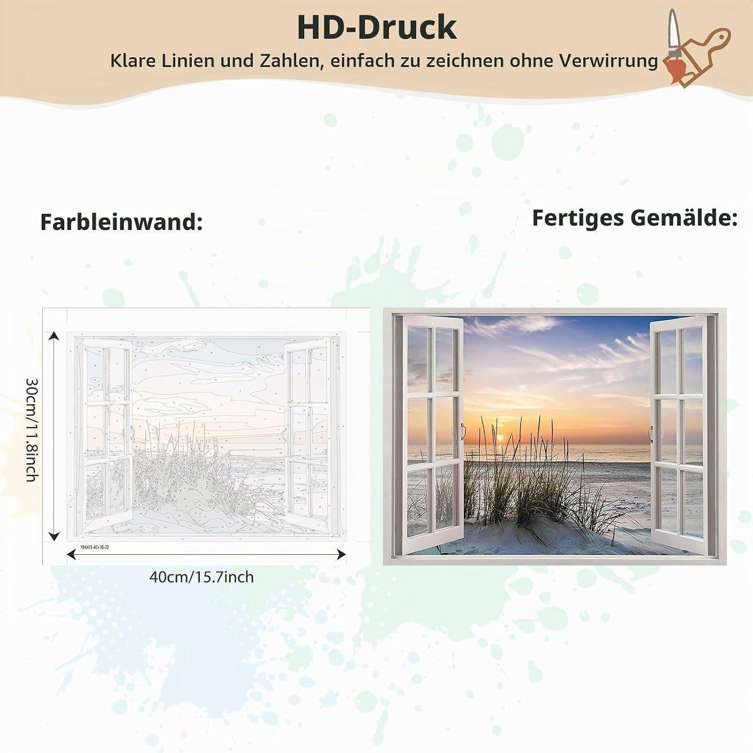 Werbegrafik für „HD-Druck