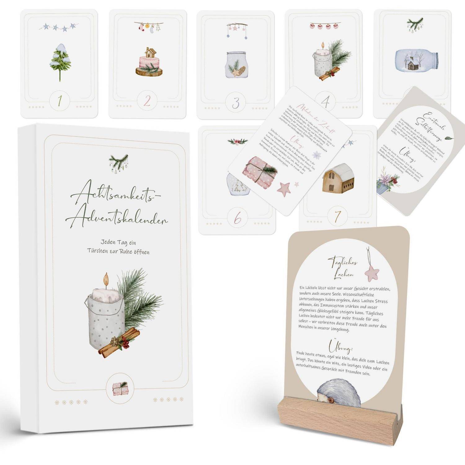 Produktmuster eines „Adventskalender