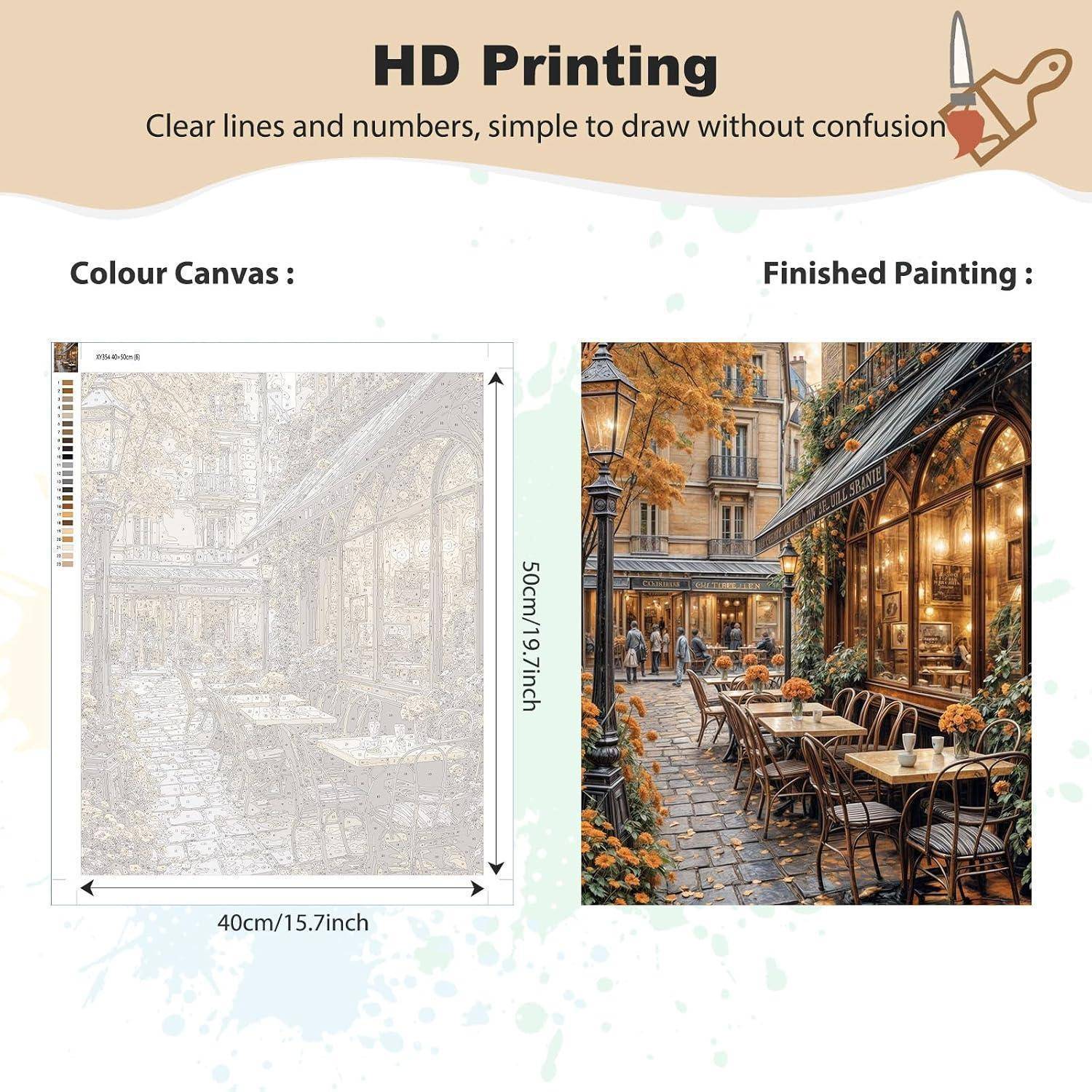 Werbegrafik für „HD-Druck