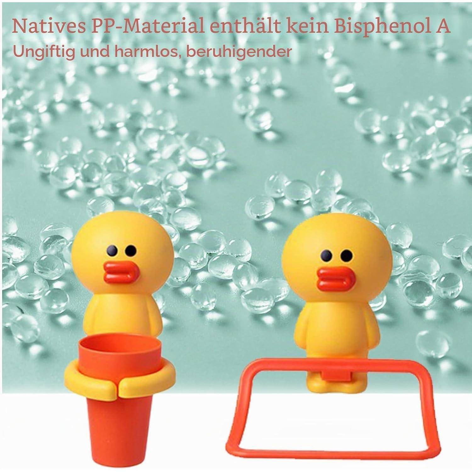 Jauhmui Zahnputzbecher Handtuchhalter Set für Kinder ohne Bohren (Küken)