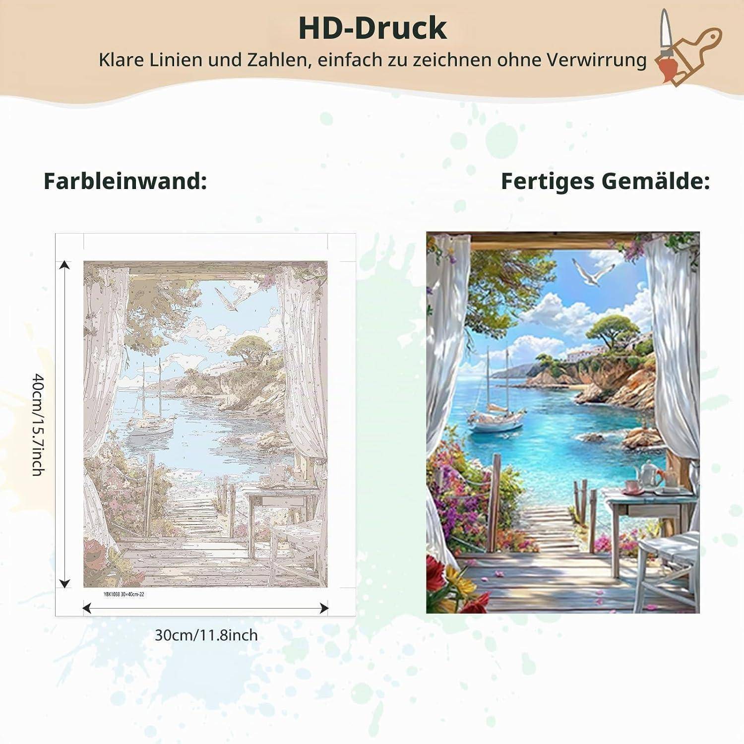 Werbegrafik zeigt „HD-Druck
