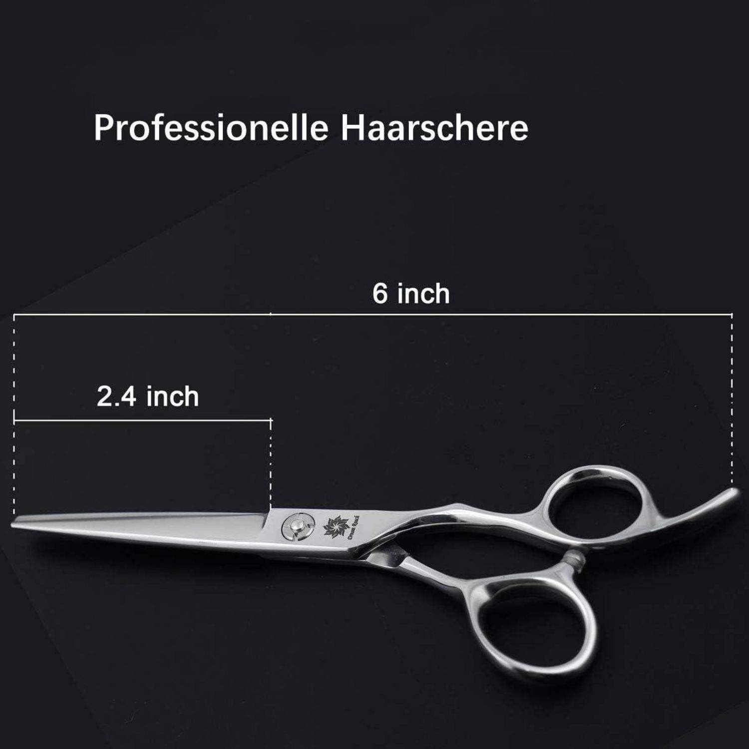 Produktbild einer professionellen Haarschere mit der Bezeichnung „Professionelle Haarschere