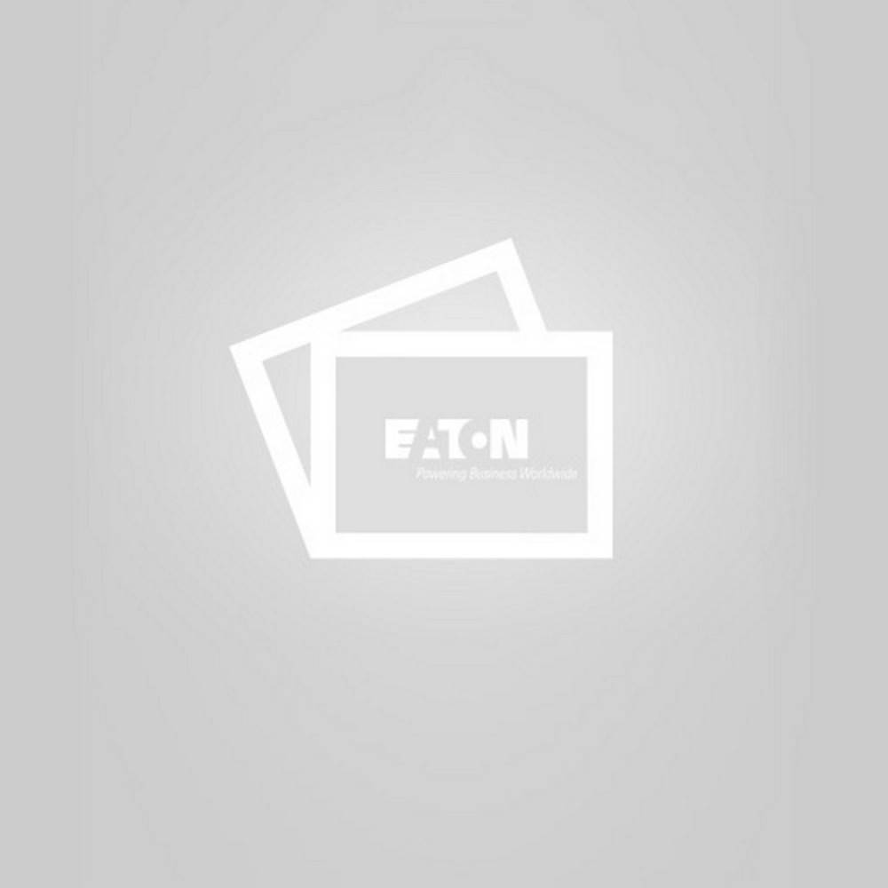 Eaton-Logo auf hellgrauem Hintergrund mit überlappenden Fotorahmen-Symbolen hinter der Wortmarke.