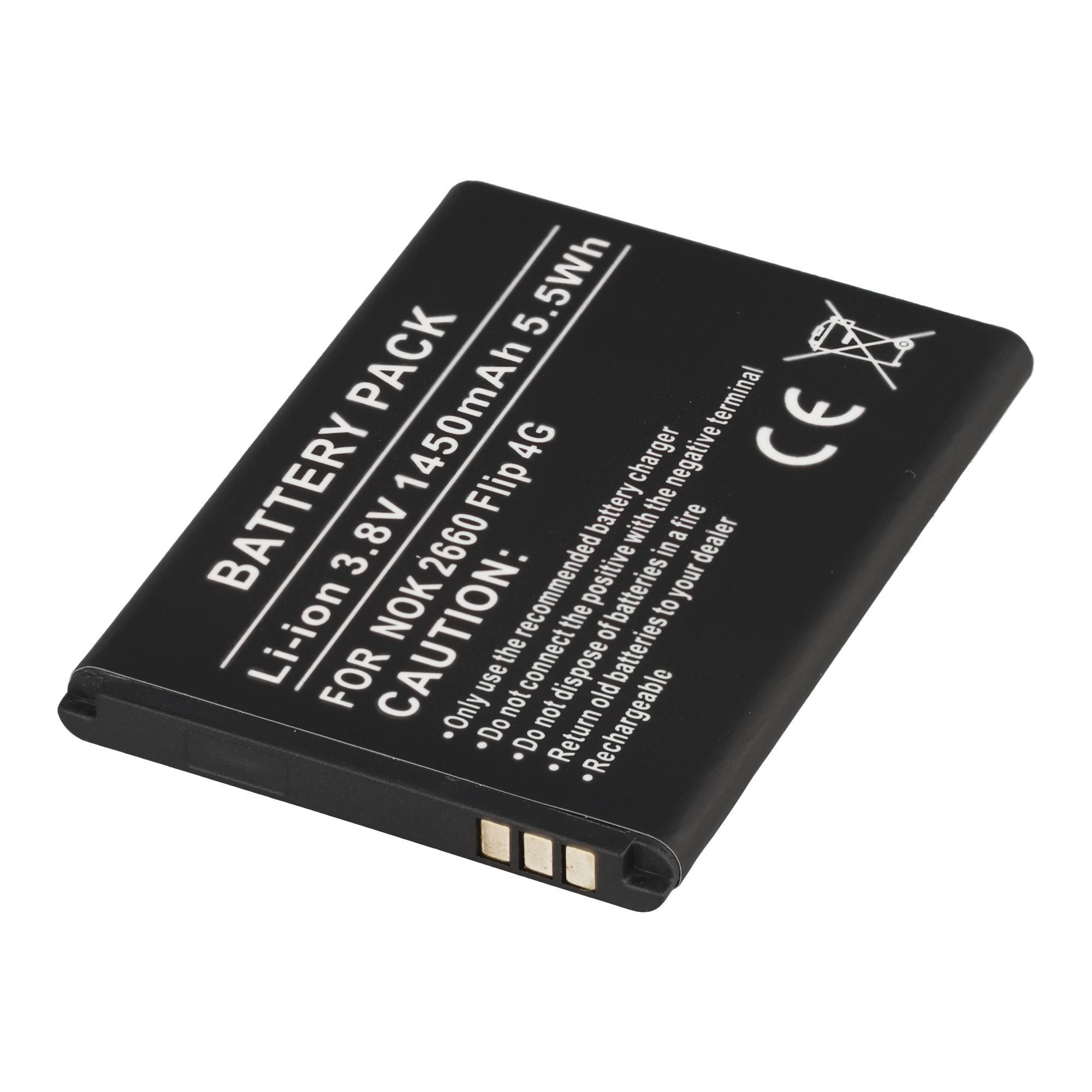 Schwarzes Lithium-Ionen-Akku-Paket mit der Bezeichnung „BATTERY PACK