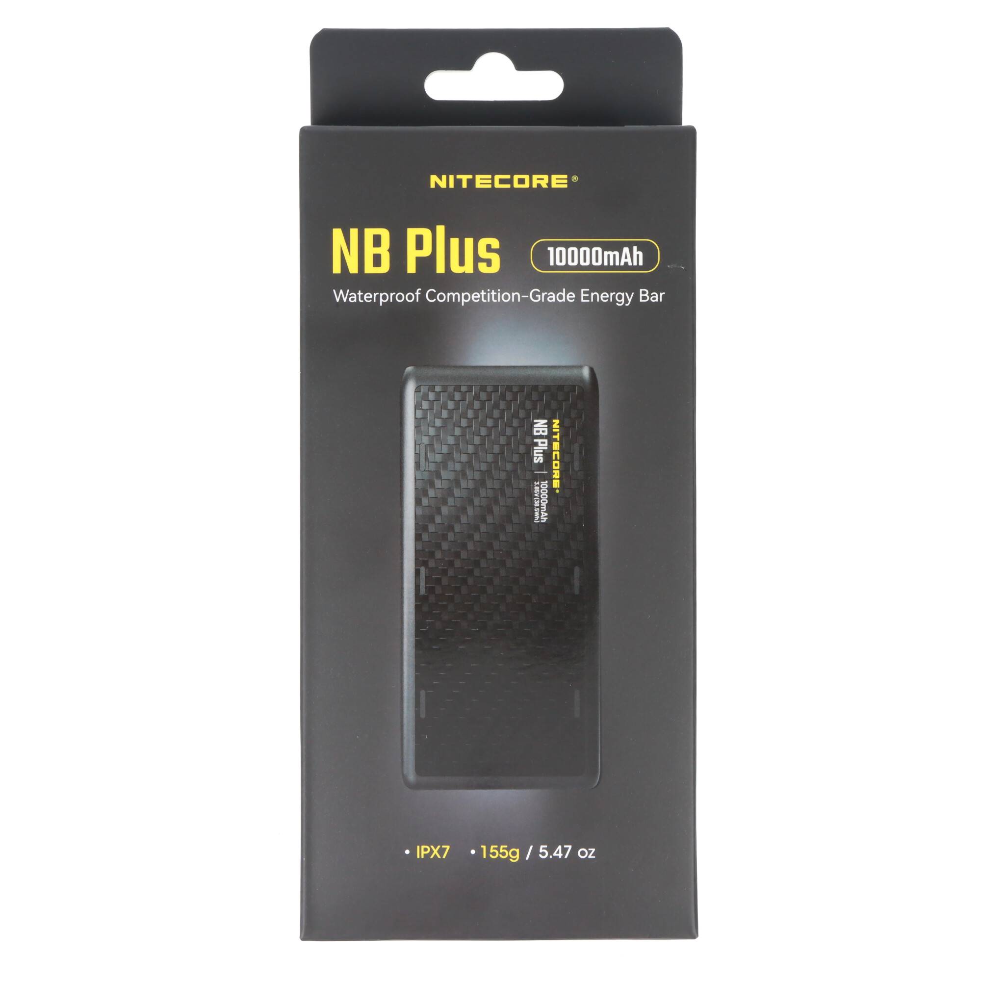 Paket des Nitecore NB Plus 10000mAh wasserdichter wettbewerbsfähiger Energieriegel Powerbank.