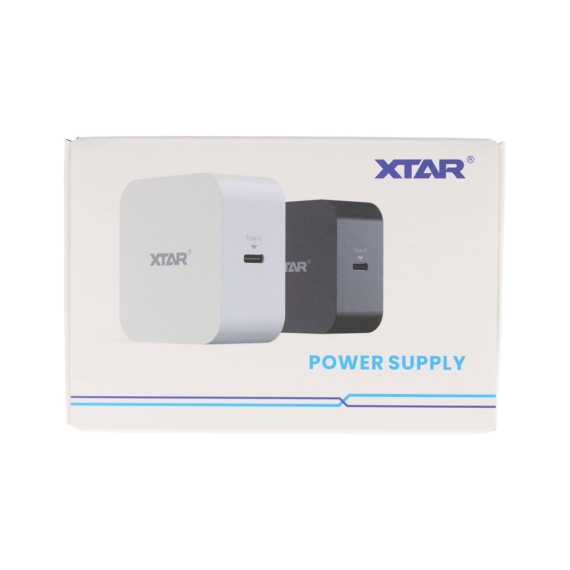 XTAR USB-C PD Schnell-Ladegerät bis zu 45 Watt, Type-C Ausgang, ideal für Smartphone, Tablet, Laptop schwarz