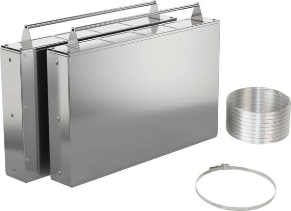 Edelstahl-Backform mit Klappboden, abnehmbarem Ring und Stützband