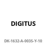 DIGITUS-Logo mit der Produktmodellnummer „DK-1632-A-003S-Y-10