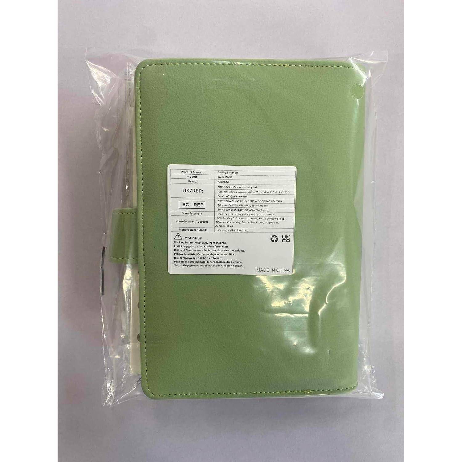 Grüne Tablet-Schutzhülle in durchsichtiger Kunststoffverpackung mit einem Produktetikett auf der Vorderseite.
