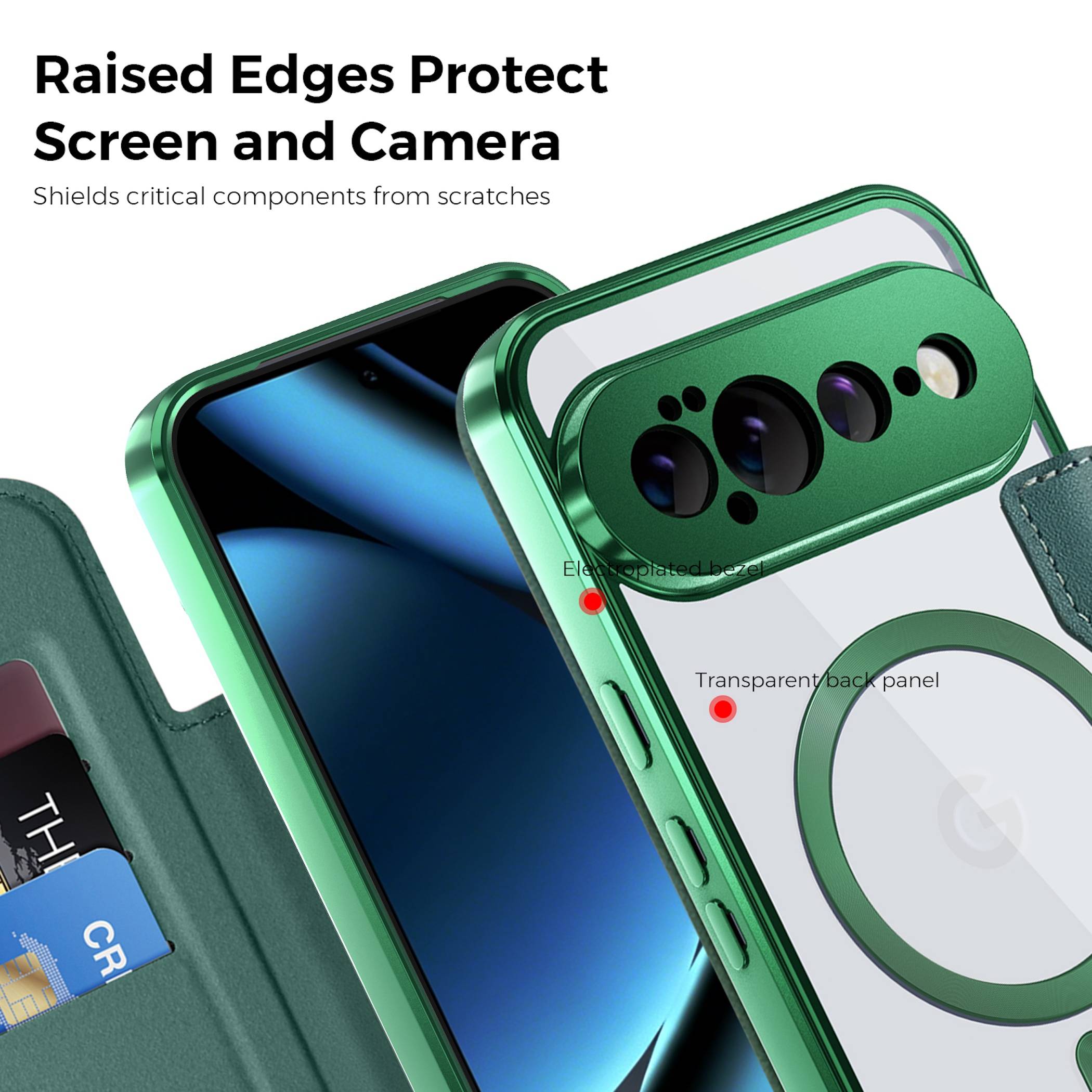 Handyhülle MagSafe für Google Pixel 11 Pro XL RFID Block Schutz Kameraabdeckung