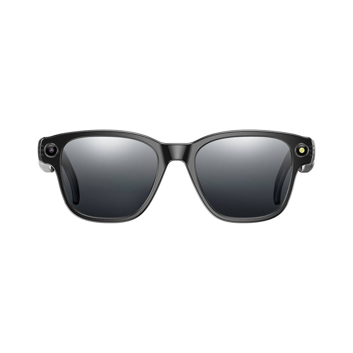 Intelligente AI-Brille (Schwarzrahmen) mit HD-Kamera und Sprachassistent Black