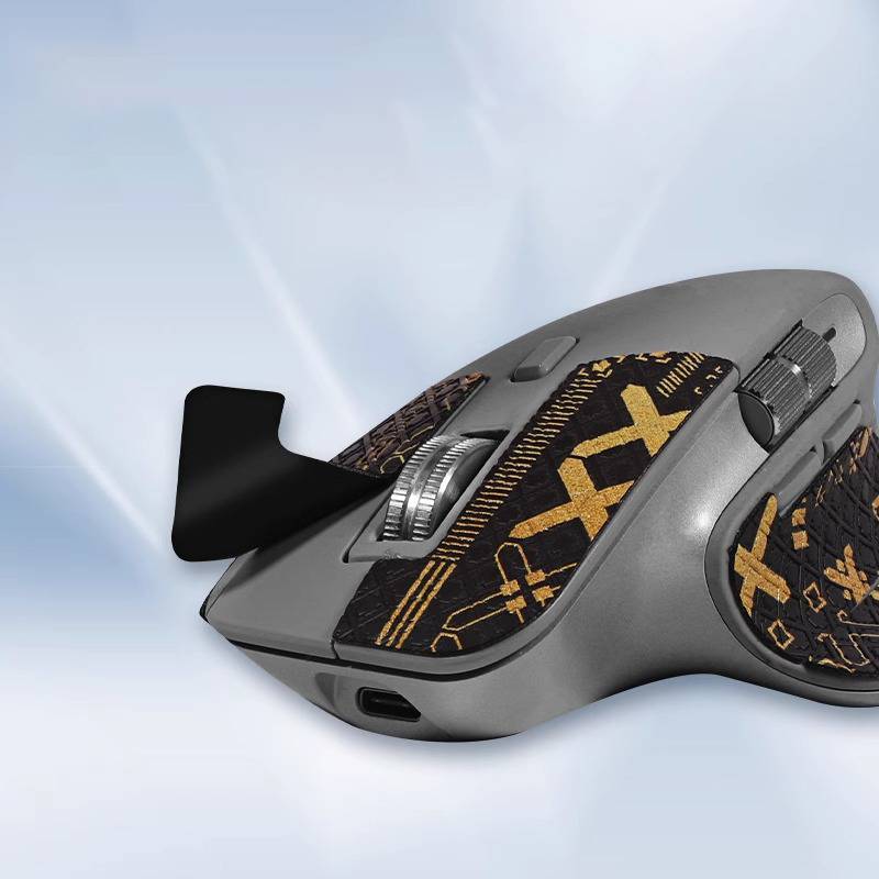 Verbesserte Griff-Mausaufkleber für Logitech MX Master 3S Gold