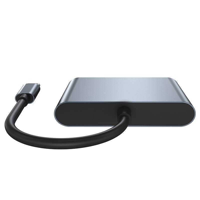 Hochwertiger 4K30Hz USB-C Hub mit 100W PD-Aufladung