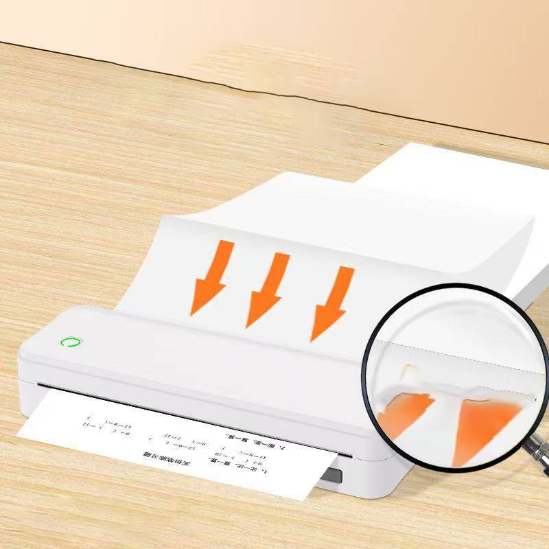 A4 Schnell Trocknendes Thermopapier – 100 Blatt Gefaltet für Thermodrucker