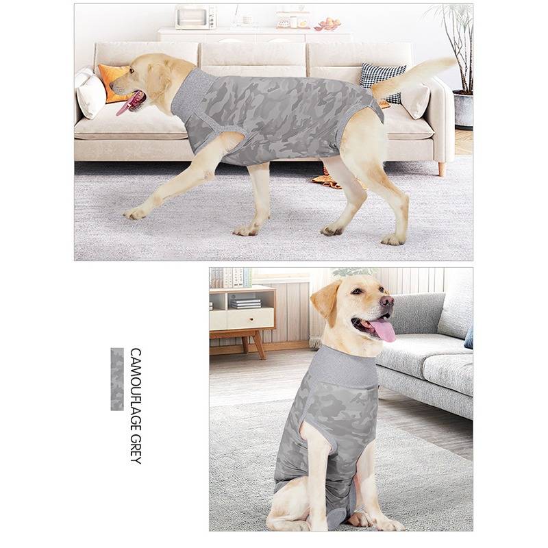 Hunde-Schutzanzug: Atmungsaktiver Post-OP &amp; Anti-Leck Body XL