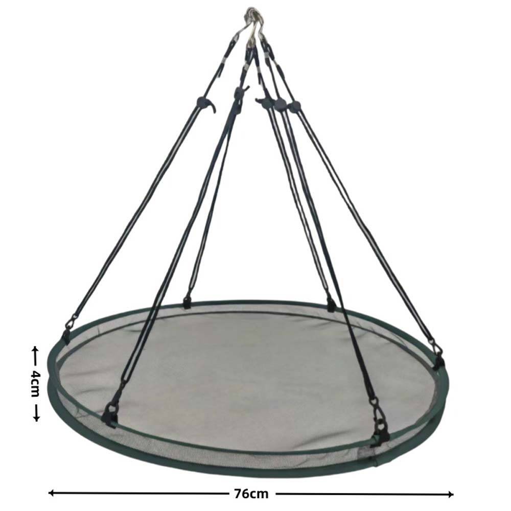 Outdoor Vogelfutterhaus Samenfangnetz - 2er Pack Fiberglasnetz für hängende Vogelfutterhäuser L