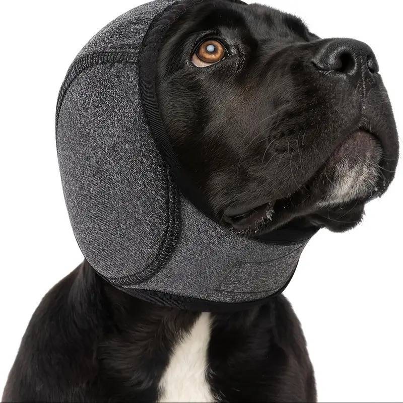 Wasserdichte Hunde-Badehaube für den Sommer - Ohrenschutz & Angstlinderung Grey M